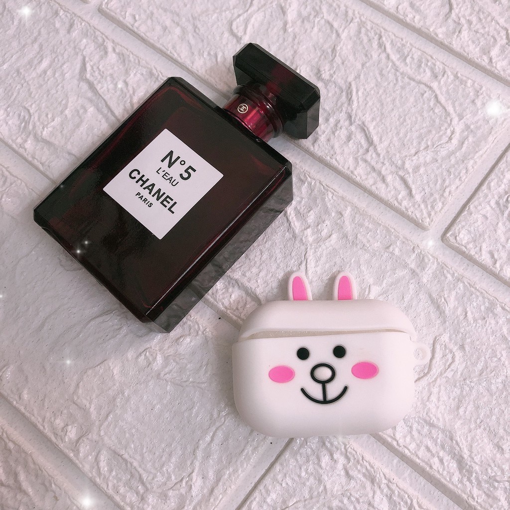 Case Airpod 3/Pro Vỏ Ốp Bọc Tai Nghe Airpod Hình Thú Nhiều Mẫu Dễ Thương Chất Liệu Silicon Dẻo