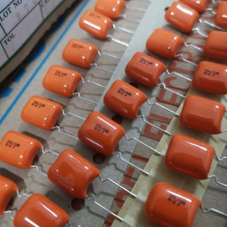 A18 Tụ điện màu cam NIS/ NISSEI 100V 104 100NF 0.1UF APS (01 con)