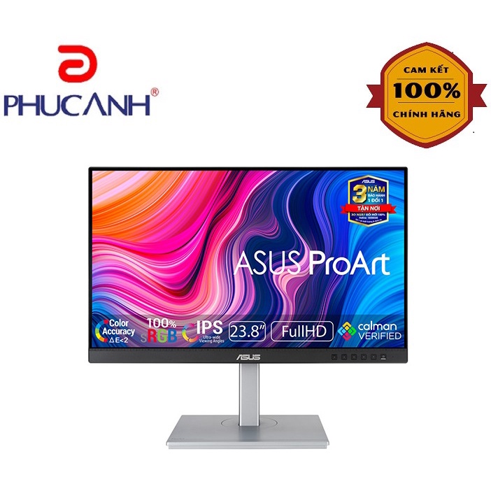 [Rẻ vô địch] Màn hình Đồ họa Asus ProArt Display PA247CV 23.8Inch IPS Tích hợp Loa (Bảo hành Hãng 36 tháng)