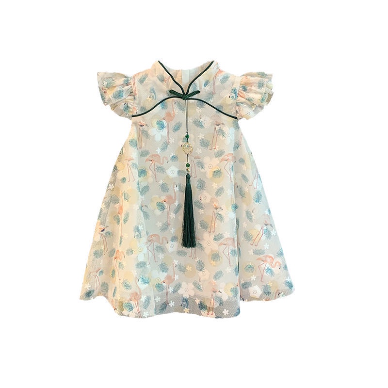 Đầm Công Chúa Thiết Kế Mới Kiểu Cổ Trang Trung Quốc Thời Trang Mùa Hè 2021 Dành Cho Bé Gái