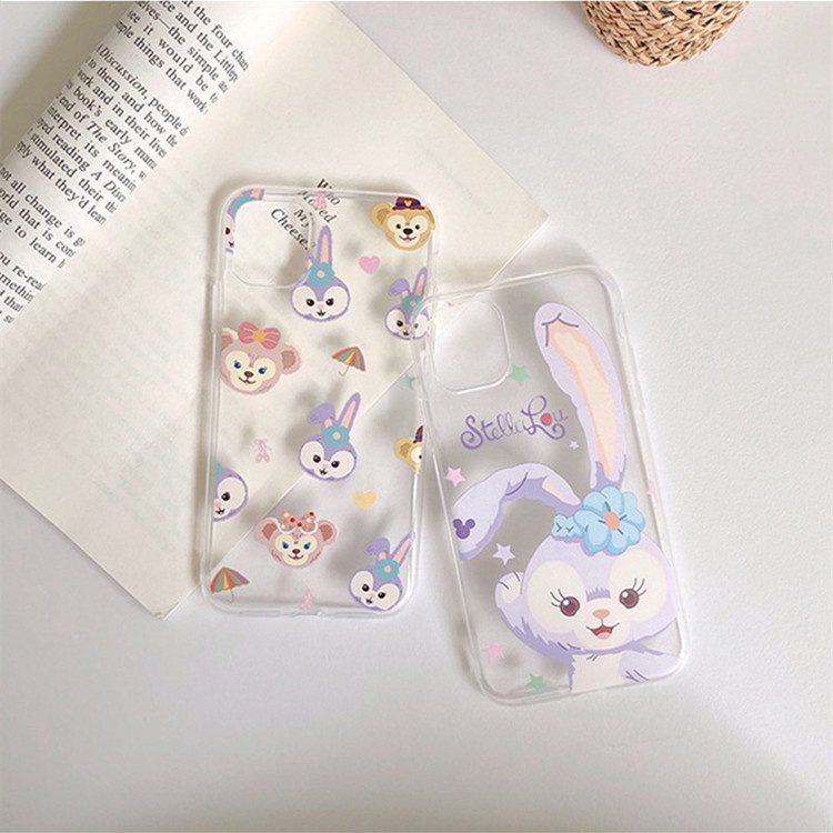 Ốp điện thoại hình thỏ cho iPhone 6/6plus/6s/6splus/7/7plus/8/8plus/x/xs/xr/xsmax/11/12/13/pro/max/plus/promax | BigBuy360 - bigbuy360.vn