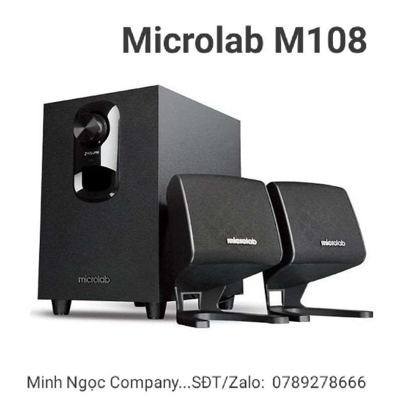 Loa vi tính 2.1 Microlab M108 - Hàng chuẩn chính hãng bảo hành 1 năm