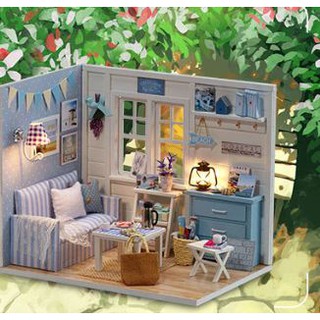 Lắp ráp mô hình nhà gỗ - Cute Room