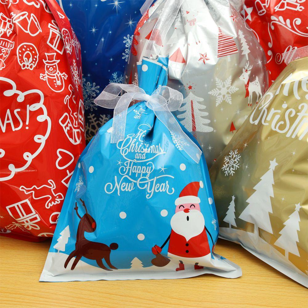 BEAUTY Bộ 30 Túi Lụa Đựng Quà Giáng Sinh