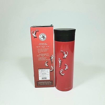 Bình giữ nhiệt inox 304 ZEBRA 450ml -112915 có lọc trà - SX tại Thái Lan