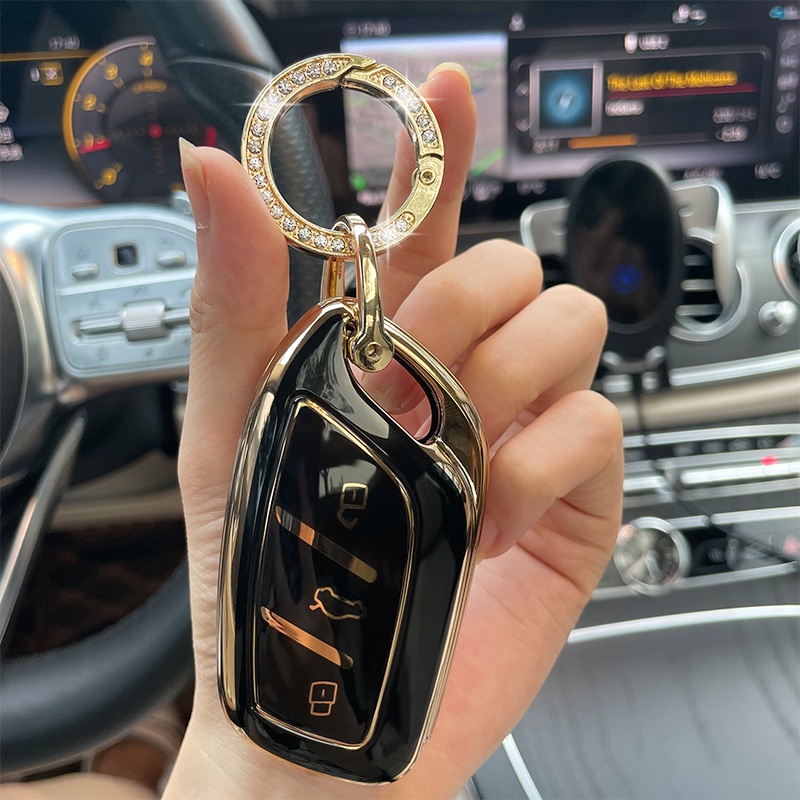 Vỏ Chìa Khóa 3 Nút Cho Xe MG HS EV MG-ZS MG3 MG6