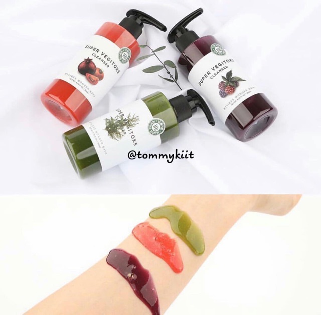 🥑🍒Sữa rửa mặt rau củ Super Vegitok Cleanser