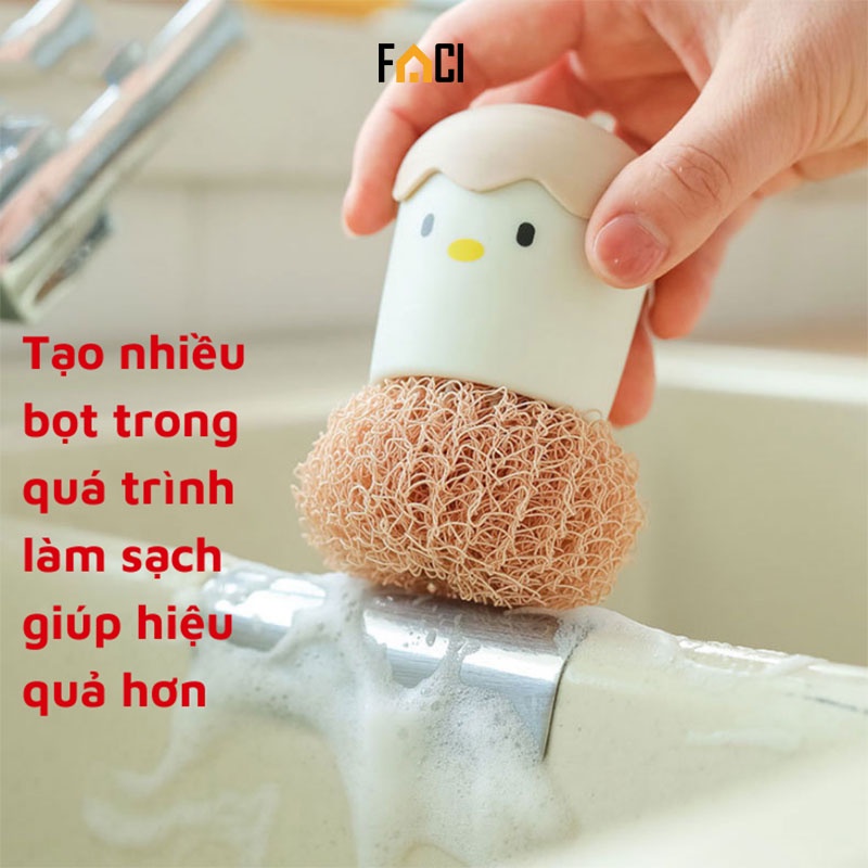 Miếng rửa bát chén nhà bếp, Mút rửa chén, chùi nồi chà nồi hình dáng con gà / các kiểu