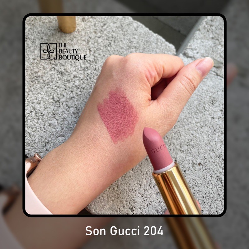 Son Gucci Matte màu 201, 204 và 302 (Unbox)