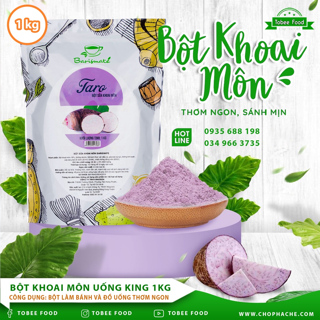 Bột Khoai Môn Uống Barismate ( 1kg )