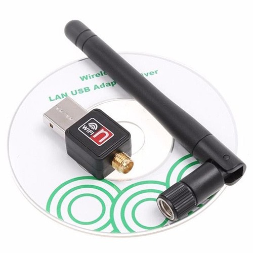 Bộ Thu USB Wifi 802.11 -150 Mgb Cho Máy Bàn Có Anten- Máy Tính 2T