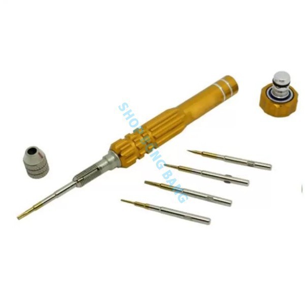 Bộ tua vít 5 đầu đa năng cao cấp, sửa chữa điện thoại iphone ipad samsung