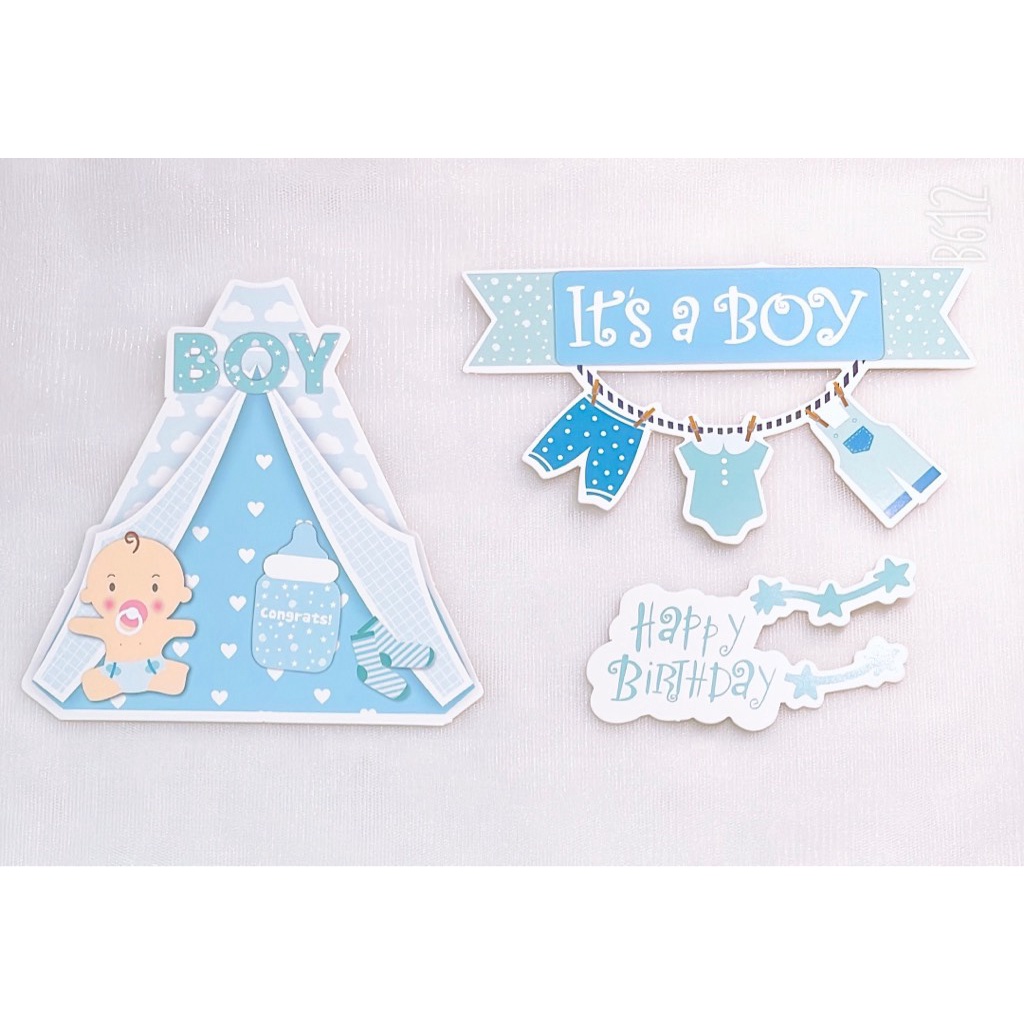 5 Combo 2 set (LỀU-DÂY QUẦN ÁO-CHỮ HPBD)