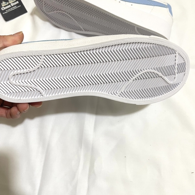 Giày thể thao nam nữ blazer low 77 trắng xanh ⚡️FREE_SHIP⚡️,giày blazer trắng xanh thấp cổ thời trang cao cấp