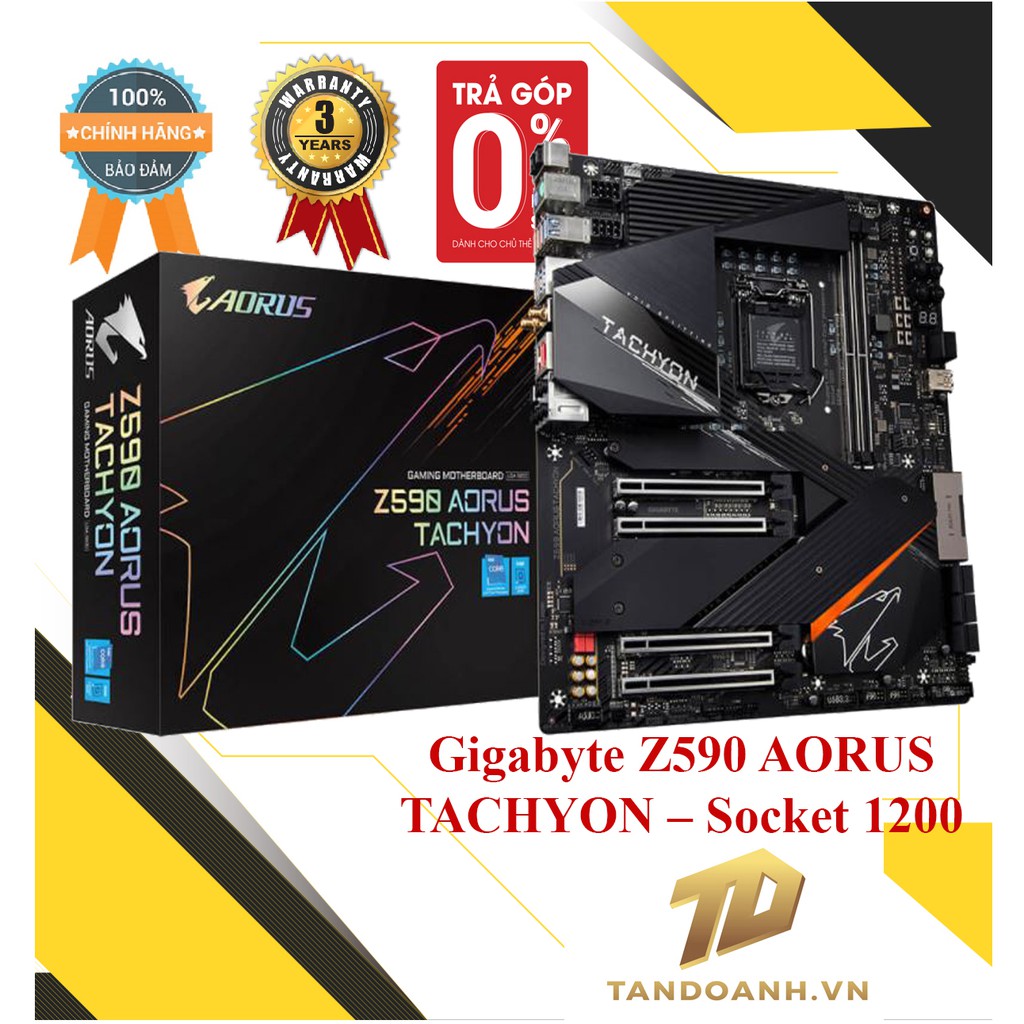 Mainboard Gigabyte Z590 AORUS TACHYON