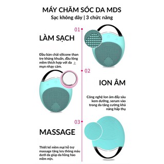 [HOT] Máy Rửa Mặt Và Chăm Sóc Da Đa Chức Năng MDS