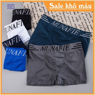 Quần sịp nam ⚜️FREESHIP⚜️ Quần lót nam Munafie - Boxer nam xuất Nhật MN01