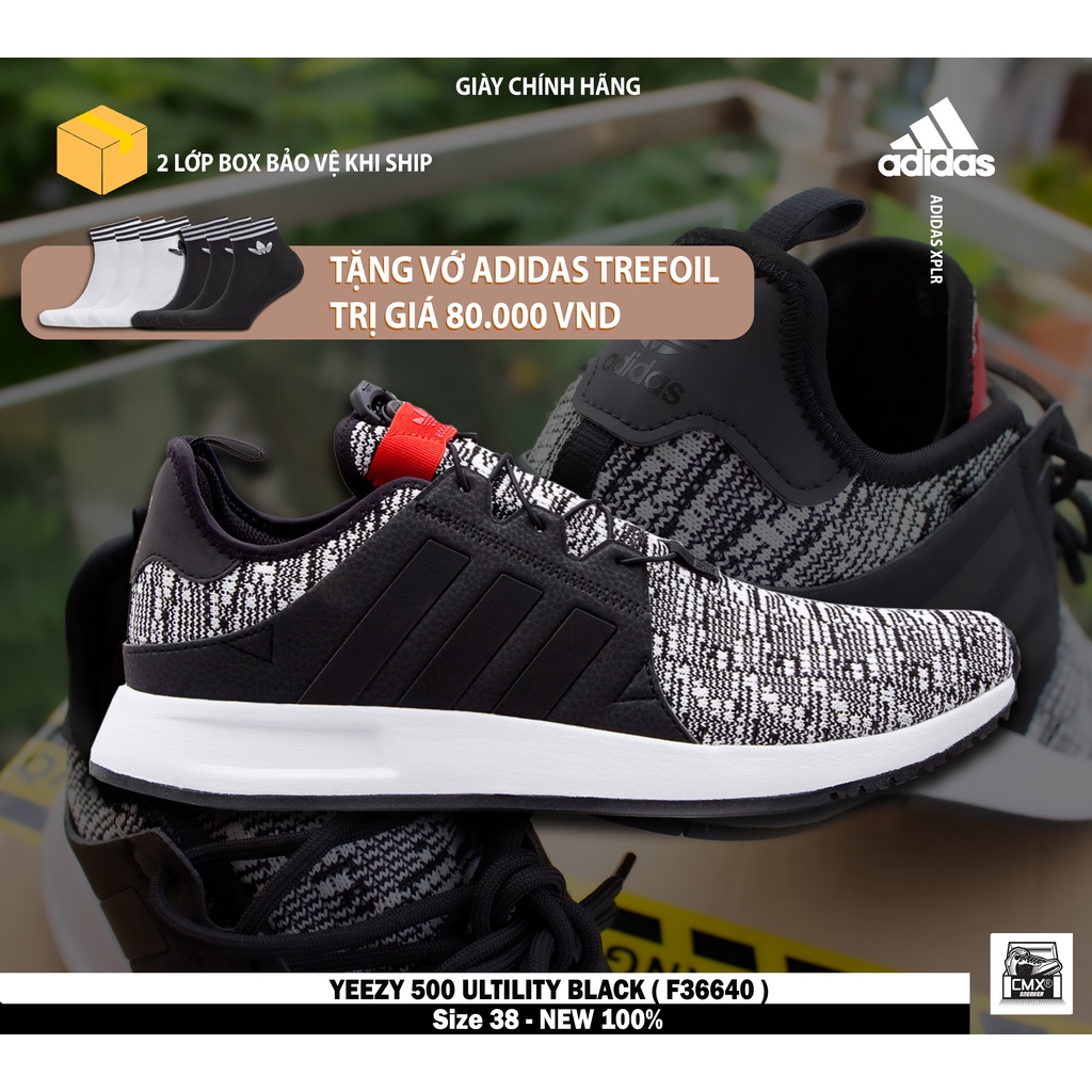 Giày Adidas XPLR Black/White/Red ( BY9262 ) - REAL AUTHENTIC 100%