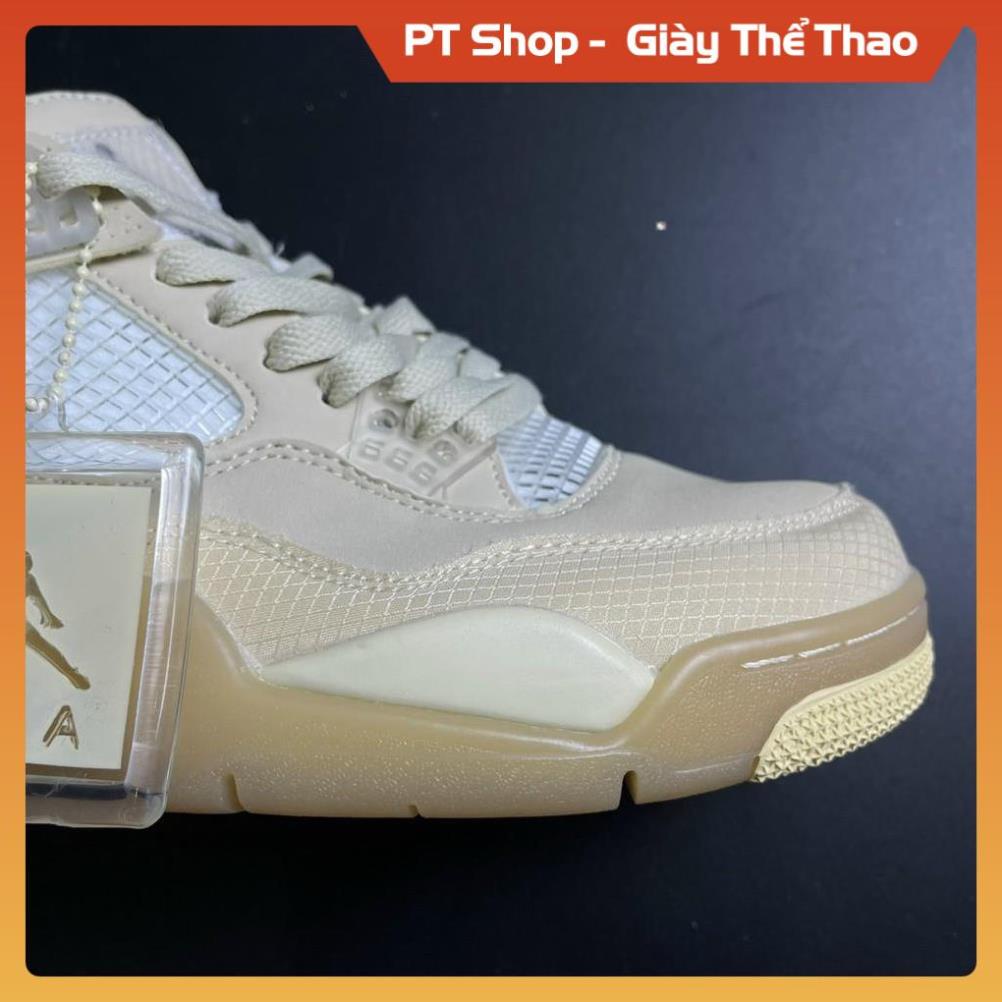 [FreeShip+ Hàng Xịn] Giày Sneaker Jordan 4 OffWhite Full Box Full Phụ Kiện Giày Hót trend