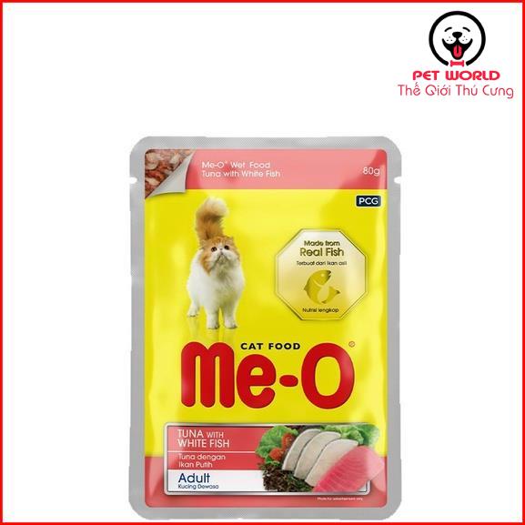 Pate Me-o cho mèo gói 80g - Thức Ăn Dinh Dưỡng Cho Mèo Pate Mèo 5 vị Thái Lan