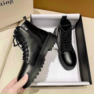 Boot đế răng cưa khoá cạnh kèm ảnh thật