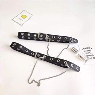 Thắt Lưng Dập Lỗ Dây Xích Hot Trend 2020
