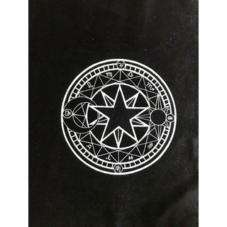 Khăn trải bài tarot, thảm trải bài tarot Sakura (tặng túi dây rút), khăn tarot, khăn trải tarot Lilida tarot