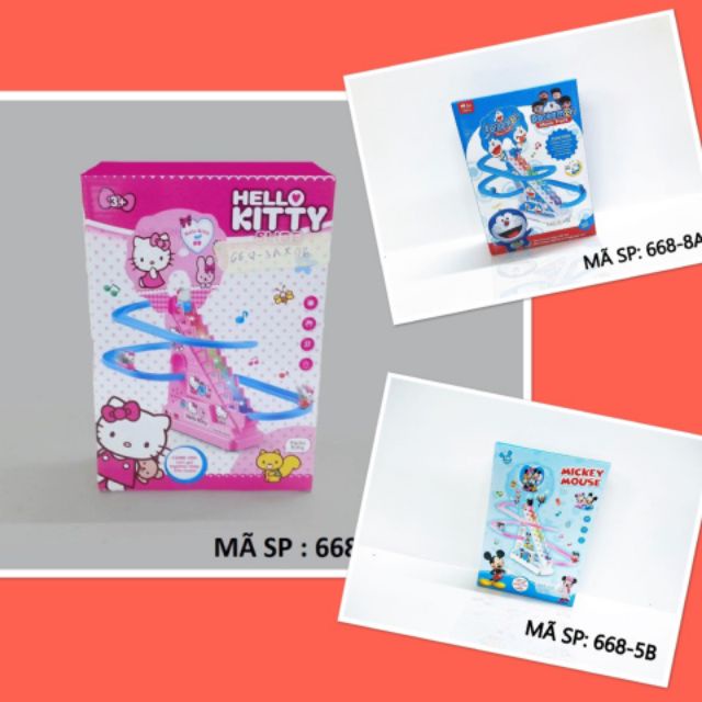 Đồ chơi mèo hello kitty leo thang