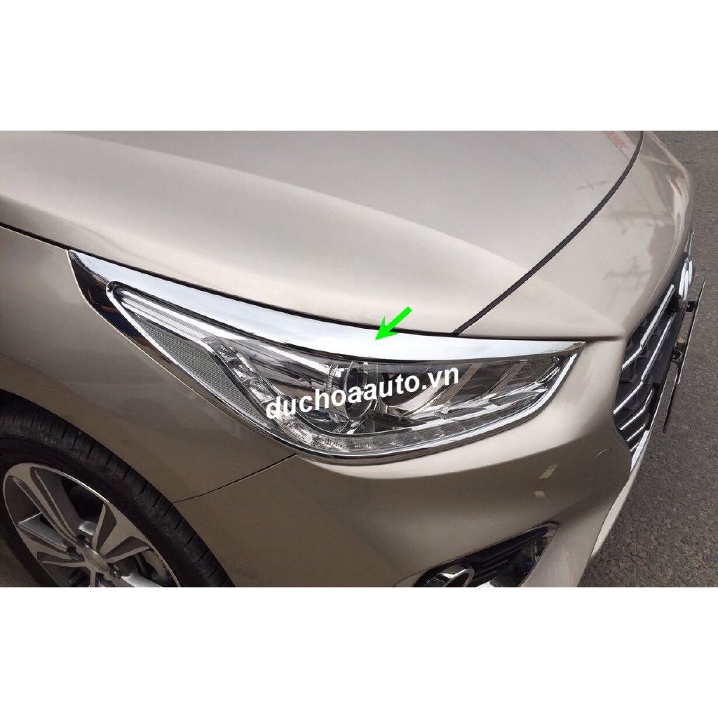 Ốp đèn pha Hyundai Accent 2019-2021