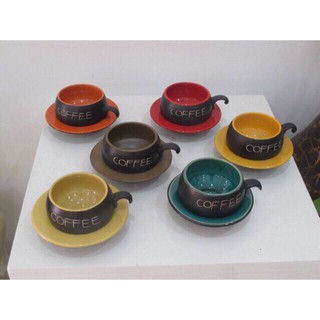 Cốc tách cafe màu sắc