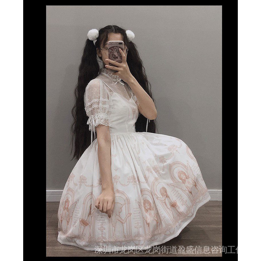 Hàng Có Sẵn Đầm lolita Phong Cách retro Gothic