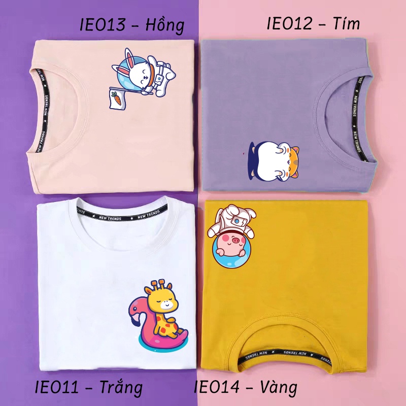 Áo Thun Cotton Cute Unisex Nam Nữ Dễ Thương giá rẻ