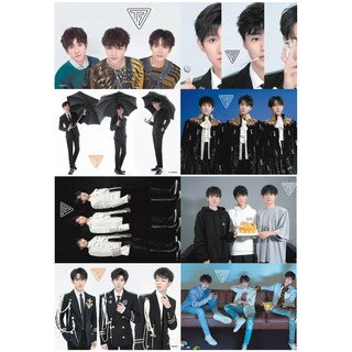 Bộ 8 tấm poster A3 TFBOYS