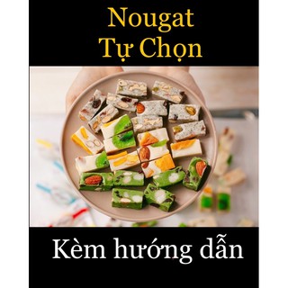 Mã GROSALE2 giảm 8% đơn 150K Nguyên liệu làm kẹo Nougat tự chọn, nougat tự