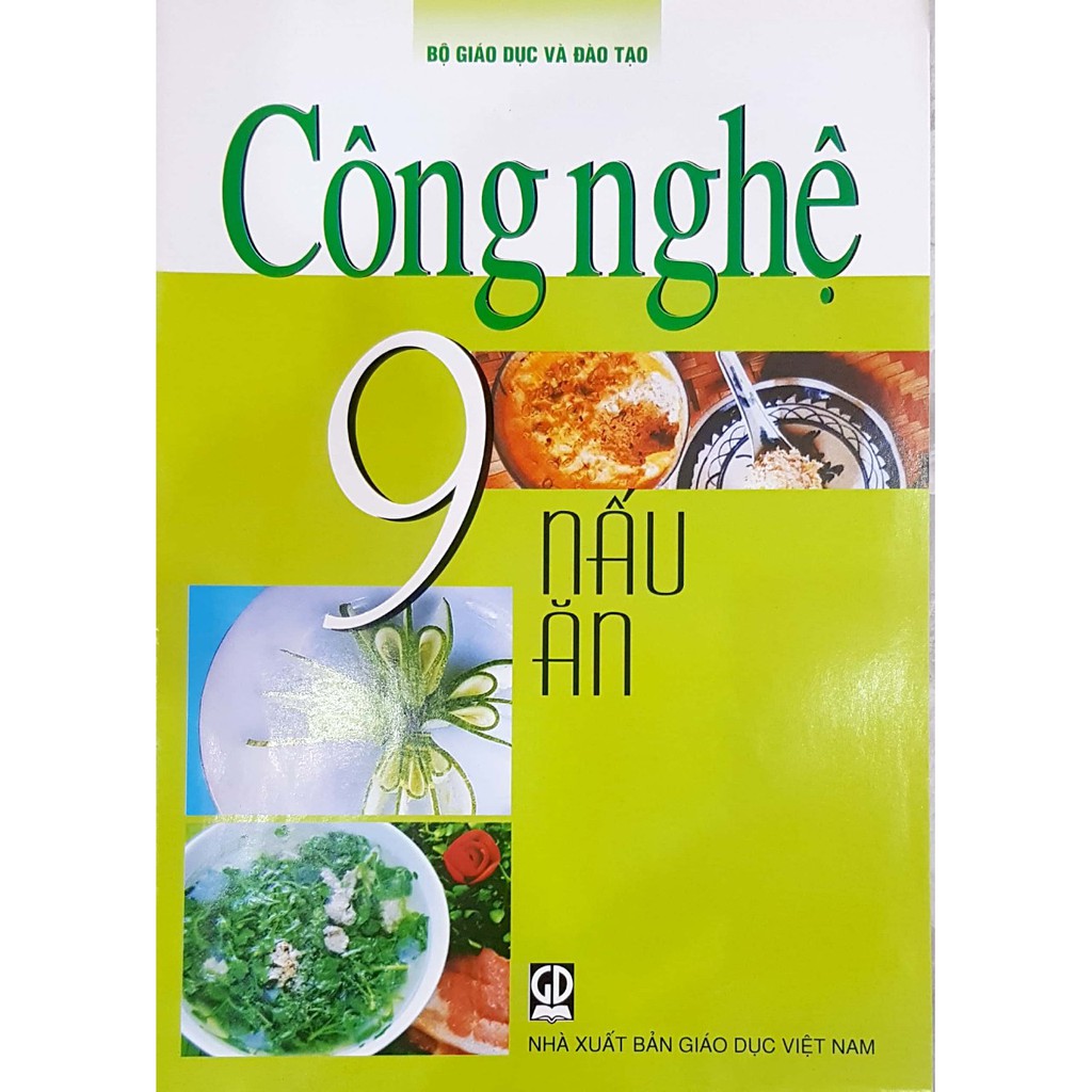 Sách - Công nghệ 9 Nấu ăn - 9786040186119