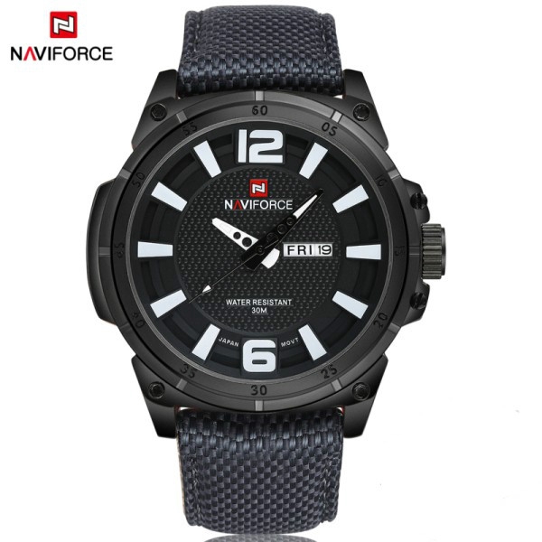 NAVIFORCE NF9066 Men Sport Fashion Leather Band Analog Quartz Watch | BigBuy360 - bigbuy360.vn