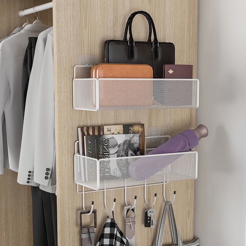 Giỏ Đựng Đồ Treo Tủ Quần Áo Tiện Dụng Cho Sinh Viên