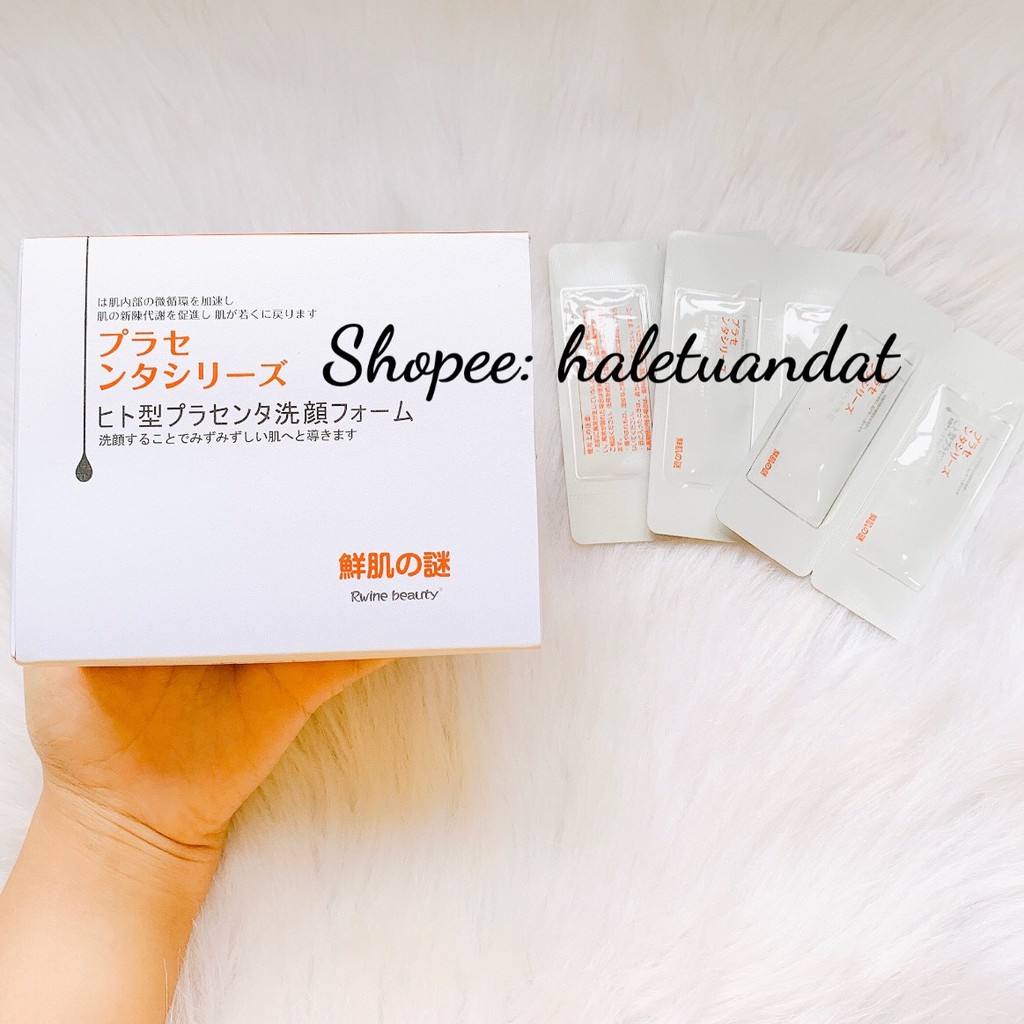 Ủ TRẮNG DA NHẬT BẢN NHAU THAI 50 GÓI | BigBuy360 - bigbuy360.vn