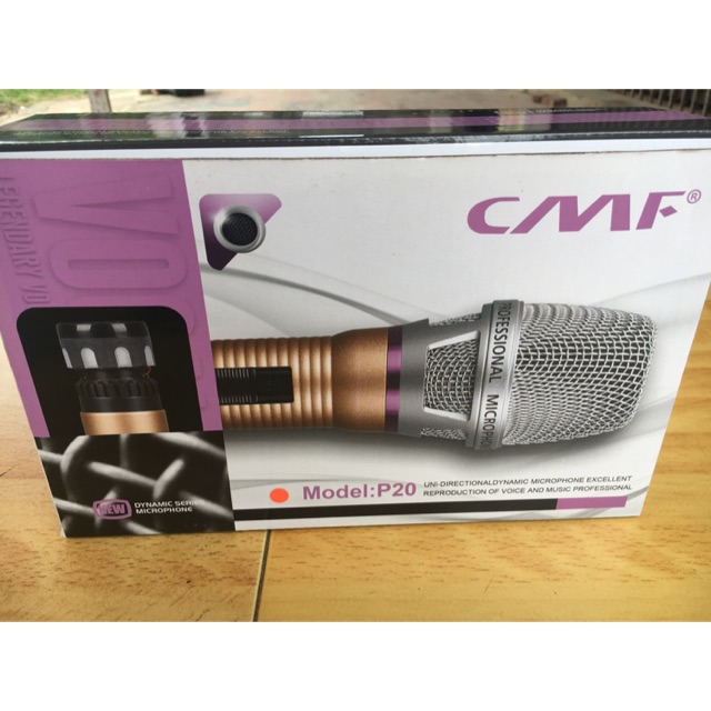 [Mã ELHACE giảm 4% đơn 300K] MICRO KARAOKE CMF P20.MICRO CÓ DÂY KARAOKE CHUYÊN NGHIỆP.