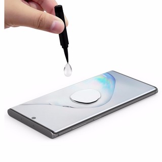 Samsung Galaxy Note 10 Plus_Miếng Dán Kính Cường Lực UV Full Keo Màn Hình Trong Suốt