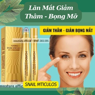 Lăn mắt ốc sên giảm quầng thâm bọng mắt rorec - bioaqua