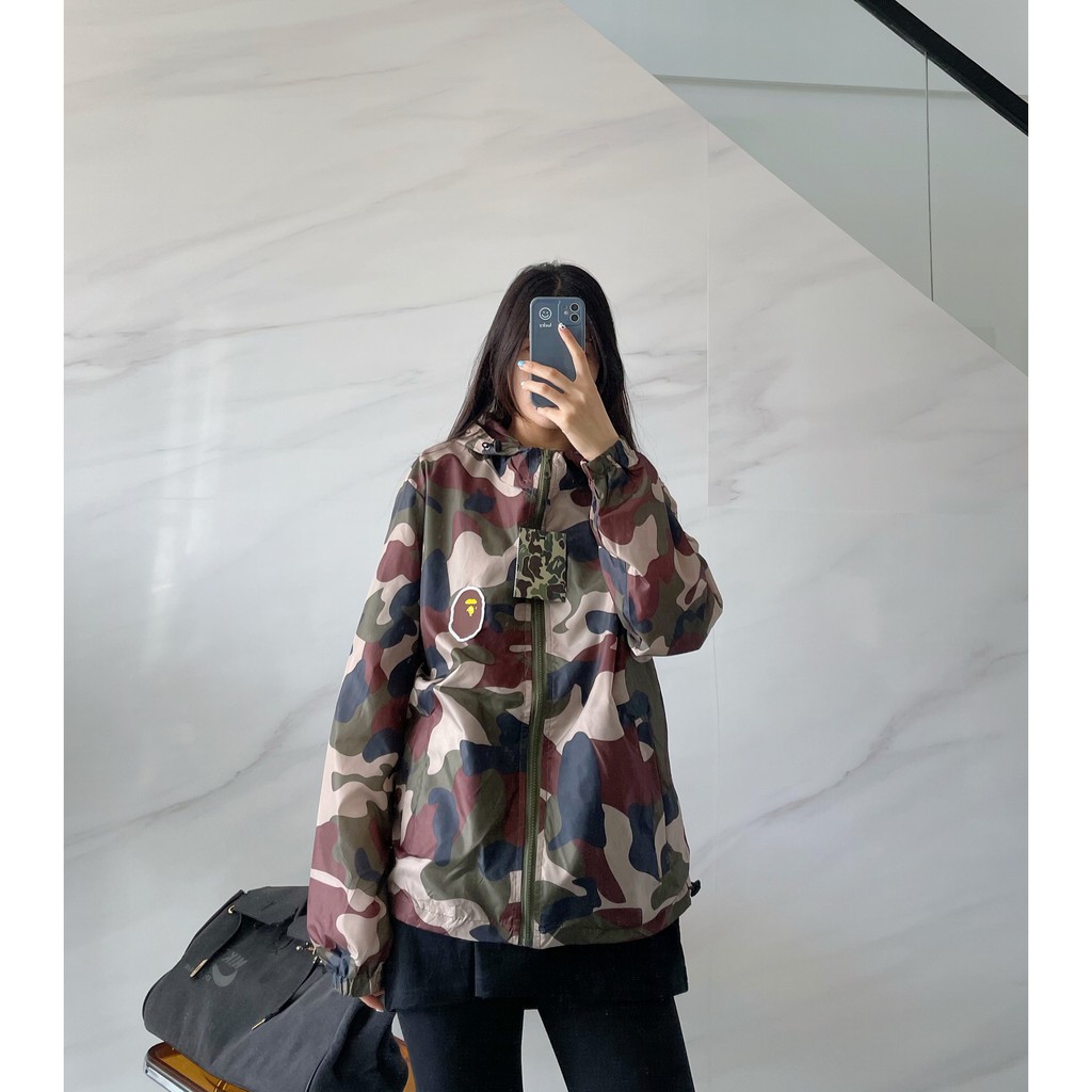 [Babe I'm Real] Áo Jacket Bape FW21 ( Full Tag, mac,... )