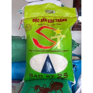 Gạo ST25 Sóc Trăng 10kg - gạo đặc sản