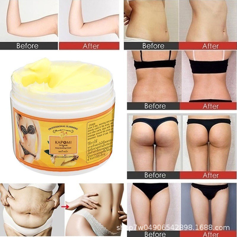 Kem gừng mát xa toàn thân đốt cháy mỡ thừa vùng bụng chống cellulite giúp thon gọn giảm cân