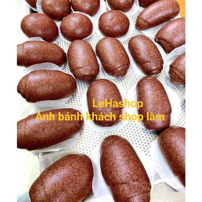 500gr bột gạo lứt đen (tím than) sống làm bánh ăn kiêng Handmade