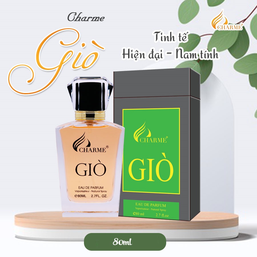 Nước hoa nam Charme Giò 80ml