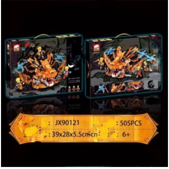 Đồ chơi Lego NARUTO KURAMA 90121 Xếp hình CỬU VĨ NARUTO KURAMA 505 MẢNH