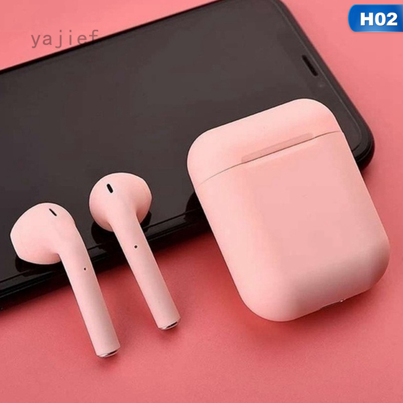 INPODS Tai Nghe Bluetooth Không Dây Yajief I12 Tws V5.0 Kèm Hộp Sạc