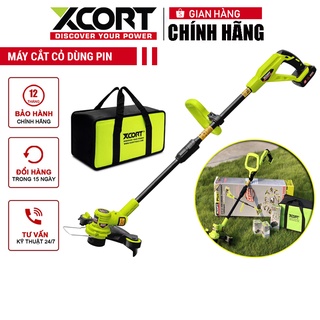 Máy cắt cỏ dùng pin 20V MAX XCORT Model XDC21-300 Dùng cước Tặng Kèm Túi Dụng Cụ