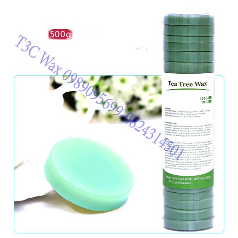 SÁP WAX LÔNG DẠNG KHOANH TRÒN 500G BÁM LÔNG TỐT